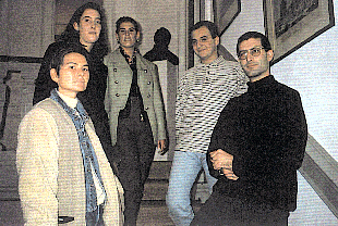 Redaktion der Heinrich-Heine-Geburtstagssendung auf Radio Antenne D&uuml;sseldorf gesendet 13. Dezember 1996 zum 199. Geburtstag des Dichters